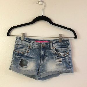 Acid Wash Shorts